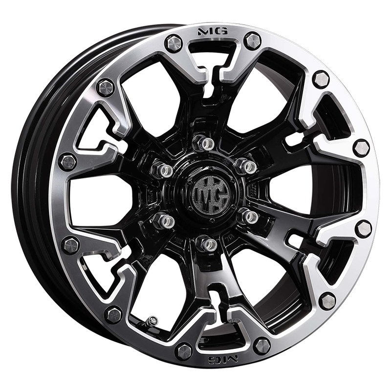 エムジー ゴーレム 2090+5 6H139.7 ﾌﾞﾗｯｸ×ﾏｼﾆﾝｸﾞﾘｯﾌﾟ