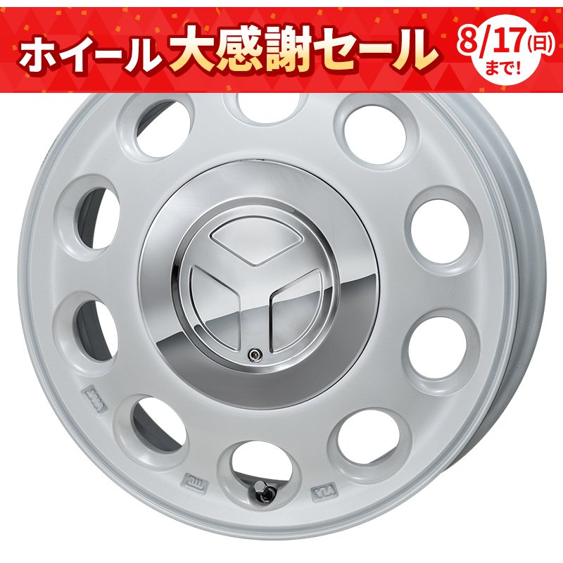 ピエディーノ 1445+45 4H100 ﾊﾟｰﾙﾎﾜｲﾄ