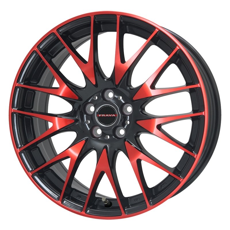 レイシーン プラバ9M 1875+45 5H114.3 ﾚｯﾄﾞｸﾘｱ