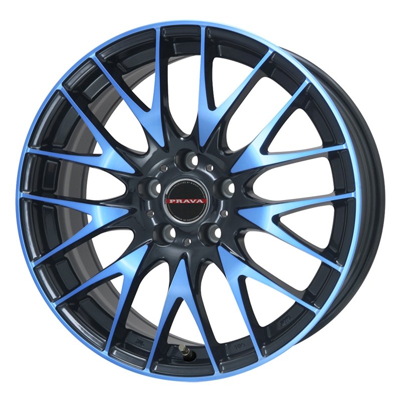 レイシーン プラバ9M 1980+38 5H114.3 ﾌﾞﾙｰｸﾘｱ 