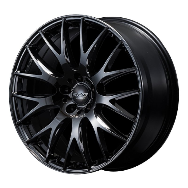 ホムラ2X9PLUS JETBLACK3 1975+49 5H114 ﾌﾞﾗｯｸｸﾛｰﾑｺｰﾃｨﾝｸﾞ
