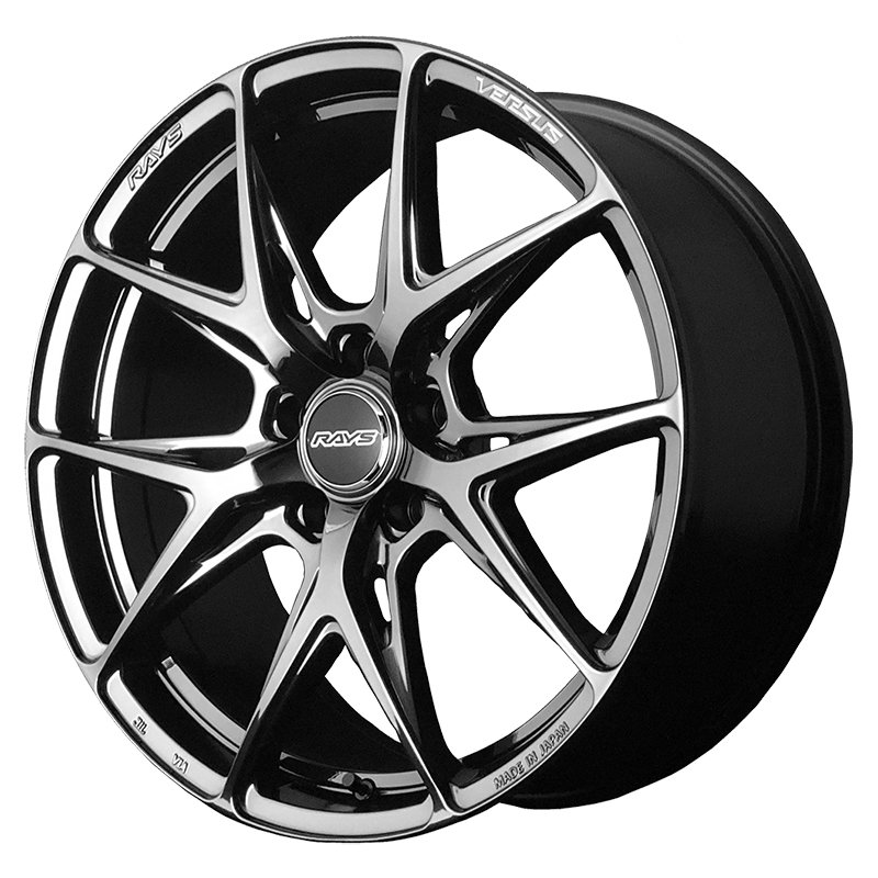 レイズ ベルサス VV21S 1895+22 5H114.3 ｼﾞｪｯﾄﾌﾞﾗｯｸ