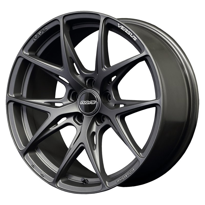 レイズ ベルサス VV21S 1895+38 5H114.3 ﾏｯﾄｽｰﾊﾟｰﾀﾞｰｸｶﾞﾝﾒﾀ