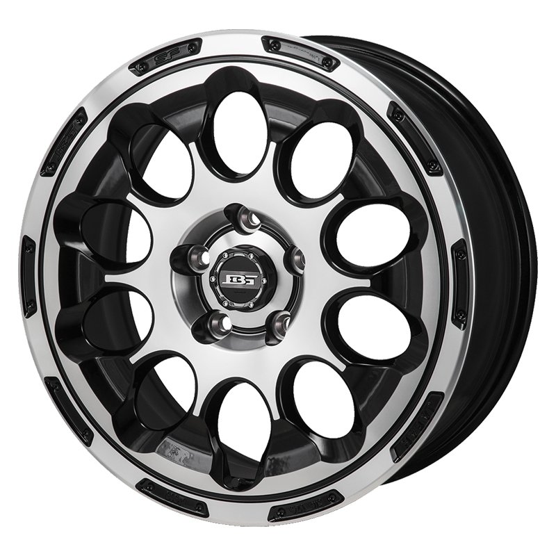 コーセイ ボトムガルシア クロノ 1770+38 5H114.3 ﾌﾞﾗｯｸﾎﾟﾘｯｼｭ 