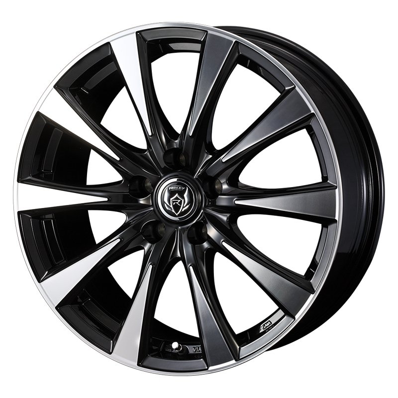 15インチ ブラック アルミホイールセット Amazon.co.jp: MID ROADMAX KG-25 ホイール ブラック 15インチ