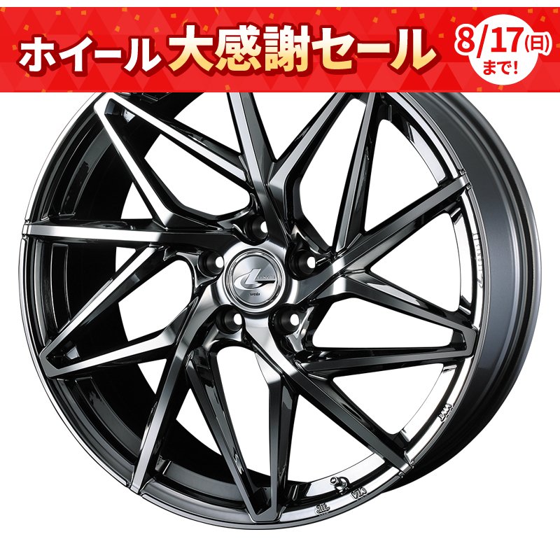 レオニス IT 1770+53 5H114.3 ﾌﾞﾗｯｸﾒﾀﾙｺｰﾄ/ﾐﾗｰｶｯﾄ
