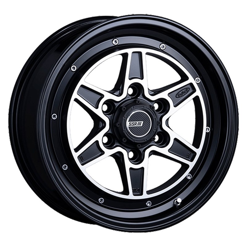 SSR DEVIDE MK-6 1765+38 6H139.7 ﾌﾗｯﾄﾌﾞﾗｯｸﾎﾟﾘｯｼｭ