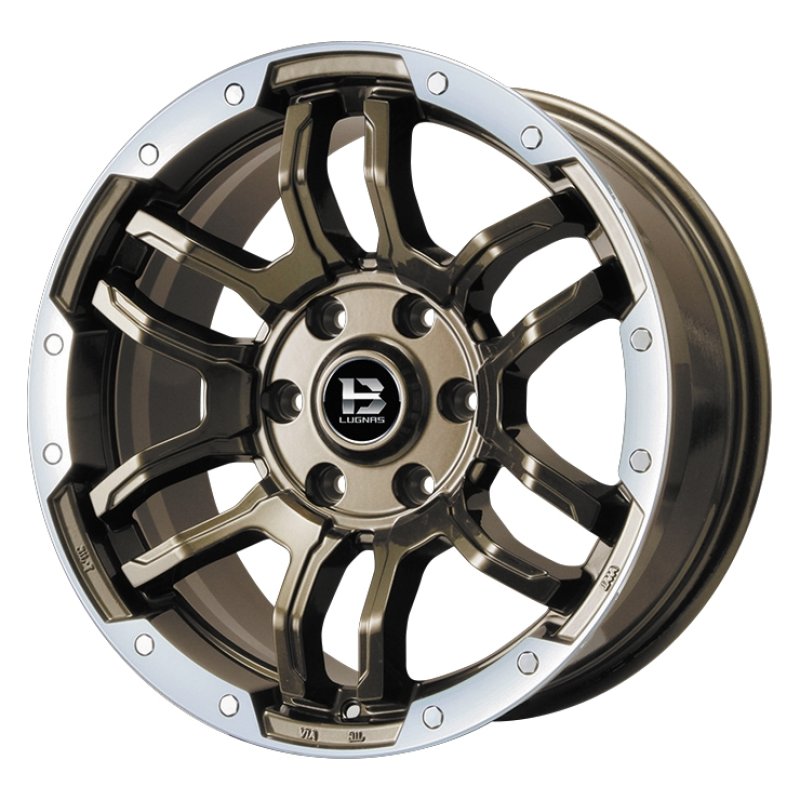 B-LUGNAS FRD 1770+35 5H110 ﾌﾞﾛﾝｽﾞ/ﾘﾑﾎﾟﾘｯｼｭ 