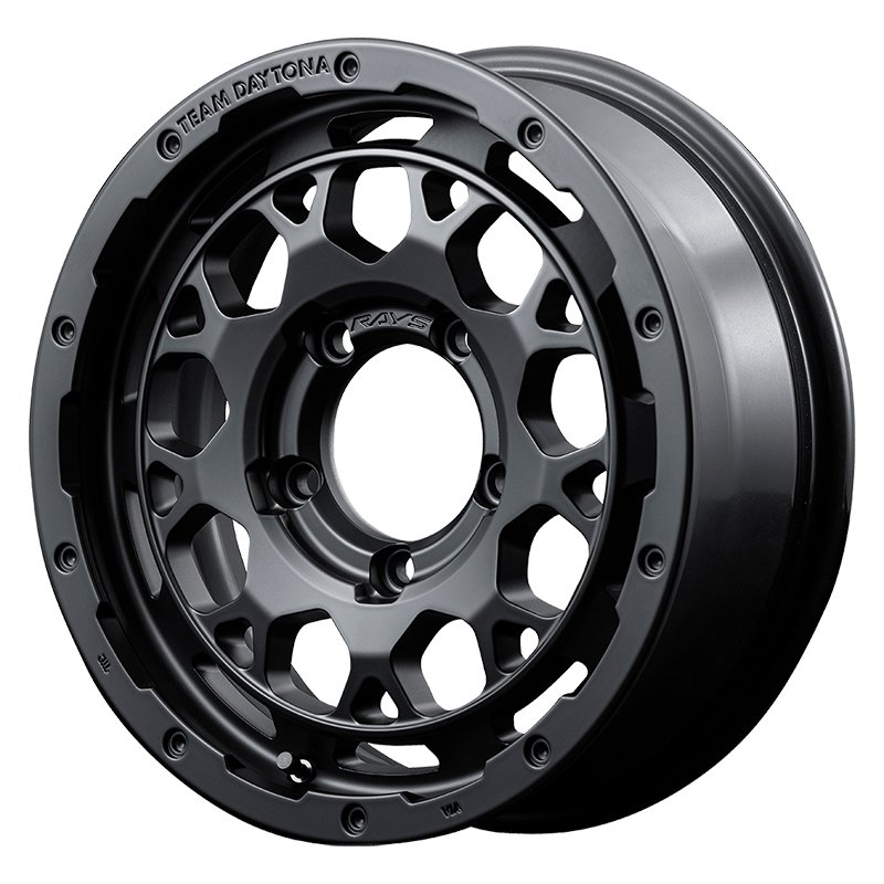 レイズ デイトナ M9 1770+32 5H114.3 ｾﾐｸﾞﾛｽﾌﾞﾗｯｸ 