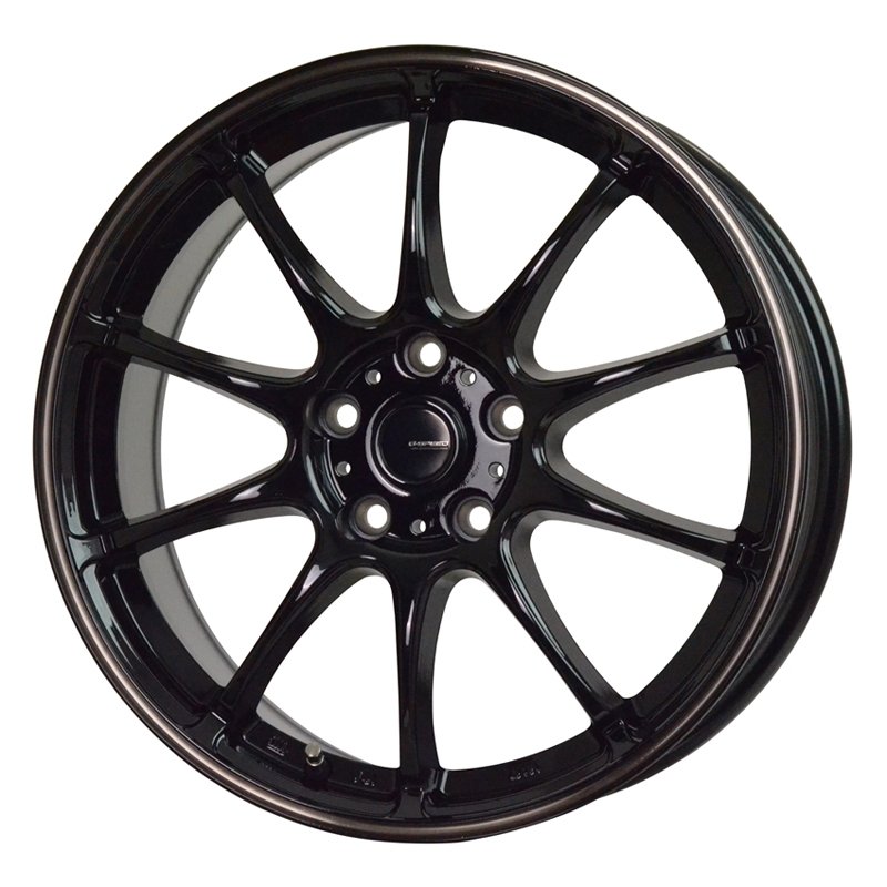 G-SPEED P07 1770+55 5H114.3 ﾌﾞﾗｯｸ/ﾌﾞﾛﾝｽﾞｸﾘｱ