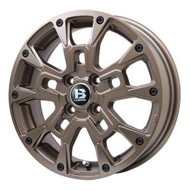 ビッグウエイ B-LUGNAS BRD 1445+45 4H100 ﾏｯﾄﾌﾞﾛﾝｽﾞ