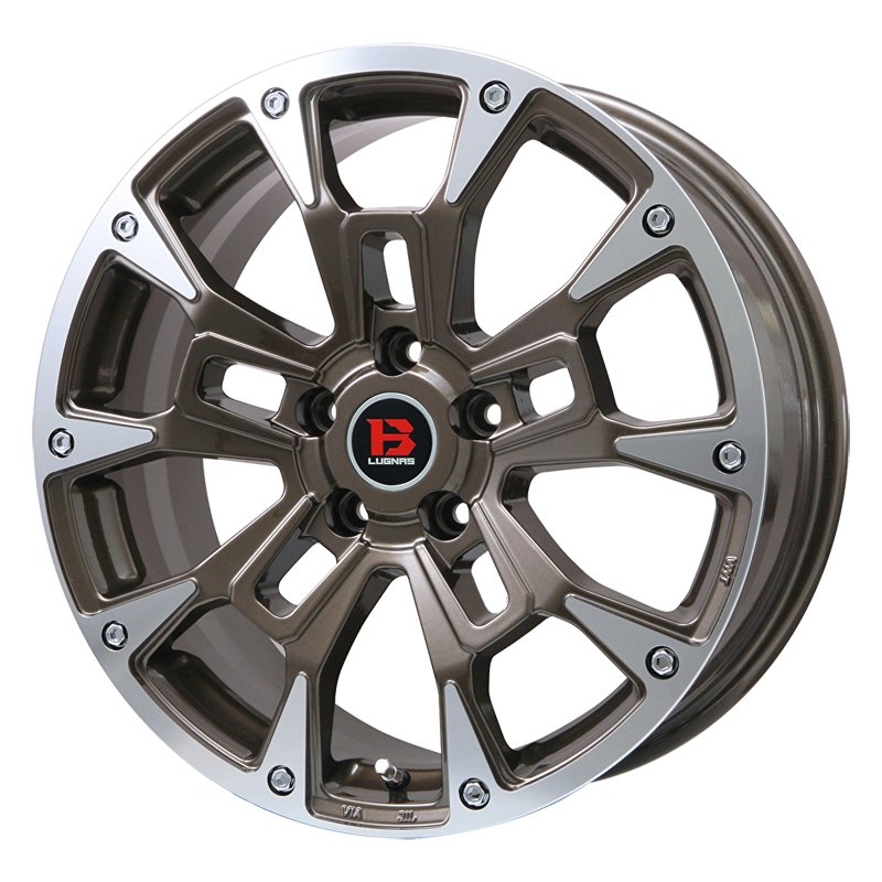 ビッグウエイ B-LUGNAS BRD 1655+20 5H139.7 ﾌﾞﾛﾝｽﾞﾘﾑﾎﾟﾘｯｼｭ