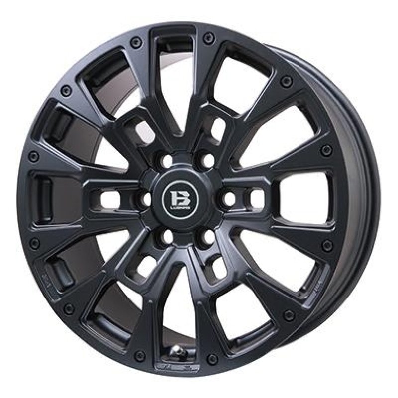 ビッグウエイ B-LUGNAS BRD 1780+20 6H139.7 ﾏｯﾄﾌﾞﾗｯｸ