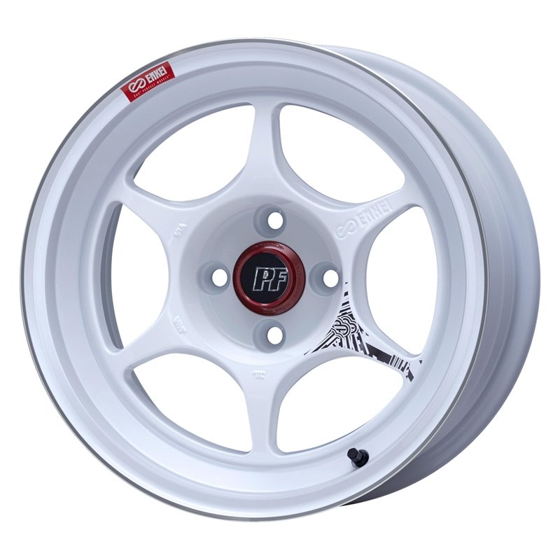 エンケイ PF06 1670+45 4H100 ﾏｼﾆﾝｸﾞﾎﾜｲﾄ