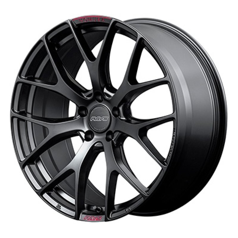 レイズ ホムラ 2×7FT 1875+38 5H114.3 ｾﾐｸﾞﾛｽﾌﾞﾗｯｸ/RAP