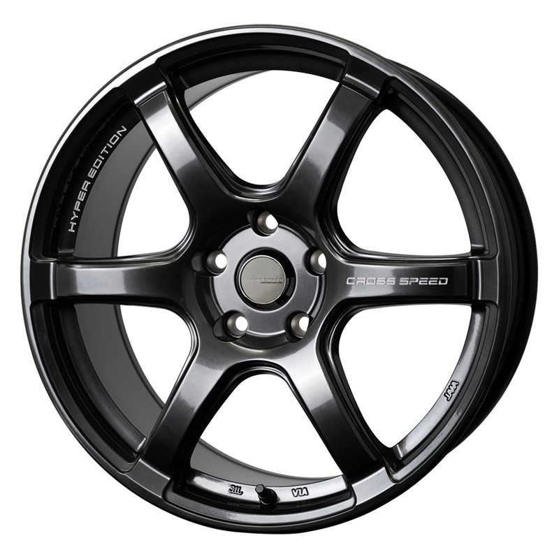 クロススピード RS6 1875+48 5H114.3 ﾀﾞｲﾔﾓﾝﾄﾞﾌﾞﾗｯｸ