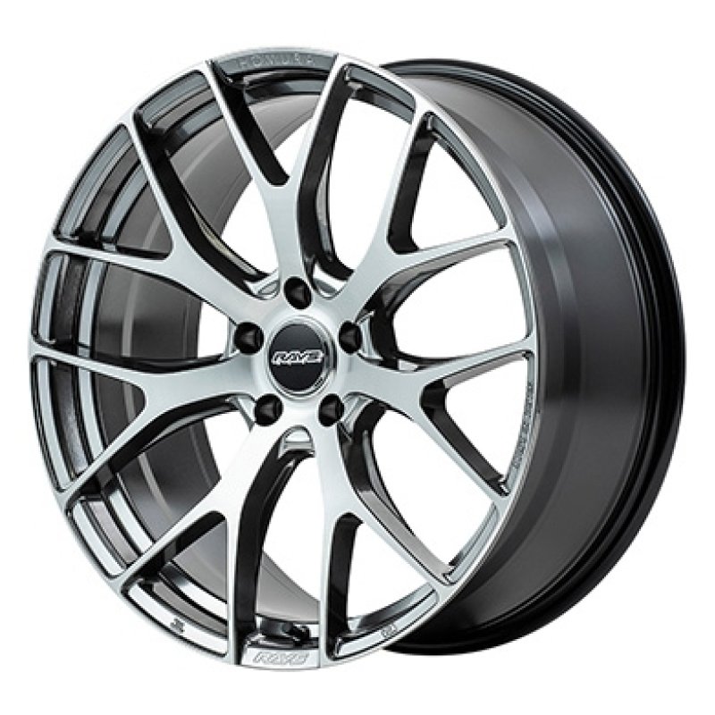 レイズ ホムラ 2×7FT 1980+38 5H120 DMC/ｻｲﾄﾞｸﾞﾚｲｽｼﾙﾊﾞｰ