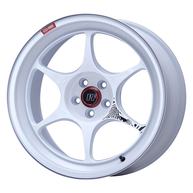 エンケイ PF06 1785+30 5H100 ﾏｼﾆﾝｸﾞﾎﾜｲﾄ