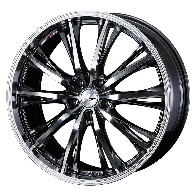 レオニス RT 1975+43 5H120 ﾌﾞﾗｯｸﾒﾀﾙｺｰﾄﾐﾗｰｶｯﾄ