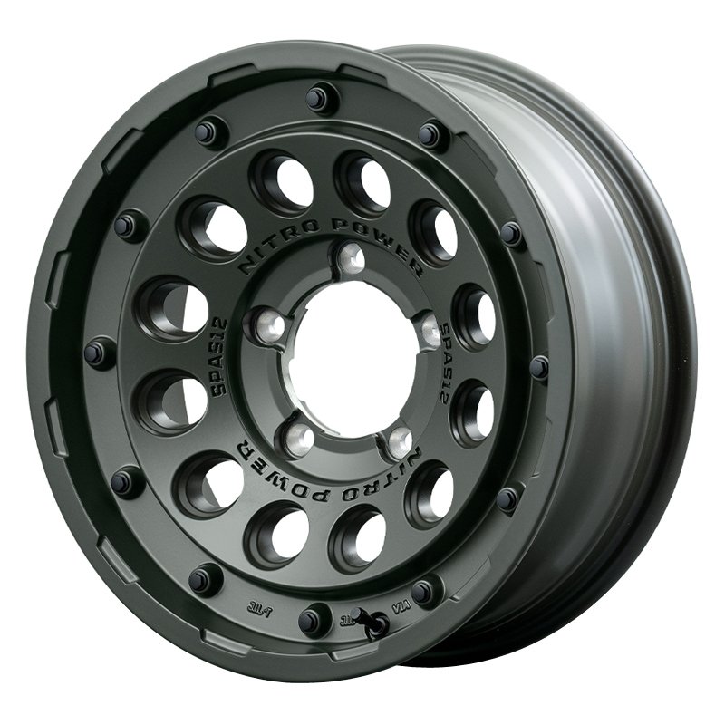 ナイトロパワー H12 SHOTGUN TE 1660-5 5H139 ｾﾐｸﾞﾛｽODｸﾞﾘｰﾝ