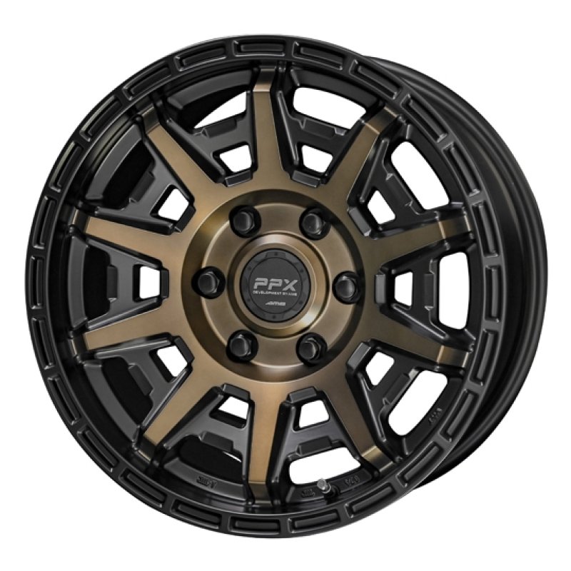 PPX D10X 1560+44 6H139.7 ﾌﾞﾗｯｸxﾎﾟﾘｯｼｭxﾏｯﾄﾌﾞﾛﾝｽﾞｸﾘｱ