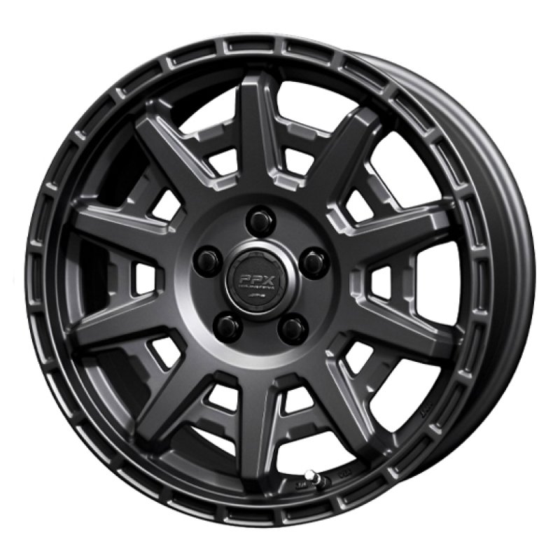 PPX D10X 1770+35 5H114.3 ﾏｯﾄﾀﾞｰｸｶﾞﾝﾒﾀﾘｯｸ