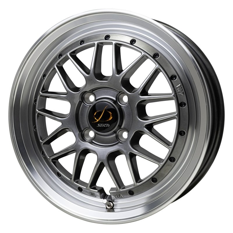 シュティッヒ メッシュ RM 1655+45 4H100 ﾊｲﾊﾟｰｼﾙﾊﾞｰ&ﾘﾑﾎﾟﾘｯｼｭ