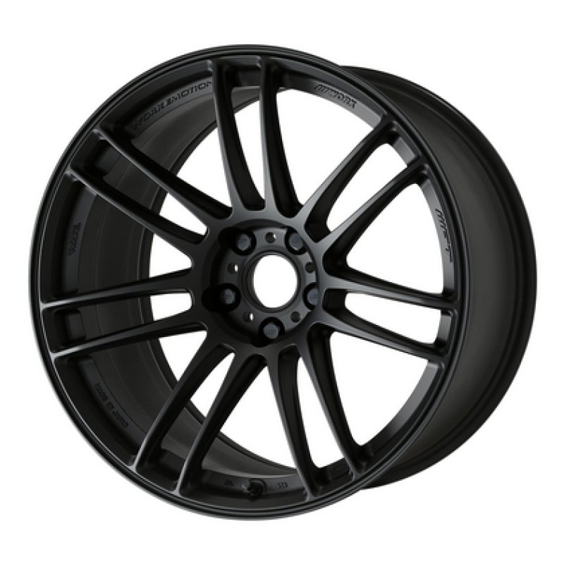 ワーク エモーション ZR7 1875+47 5H114.3 ﾏｯﾄﾌﾞﾗｯｸ