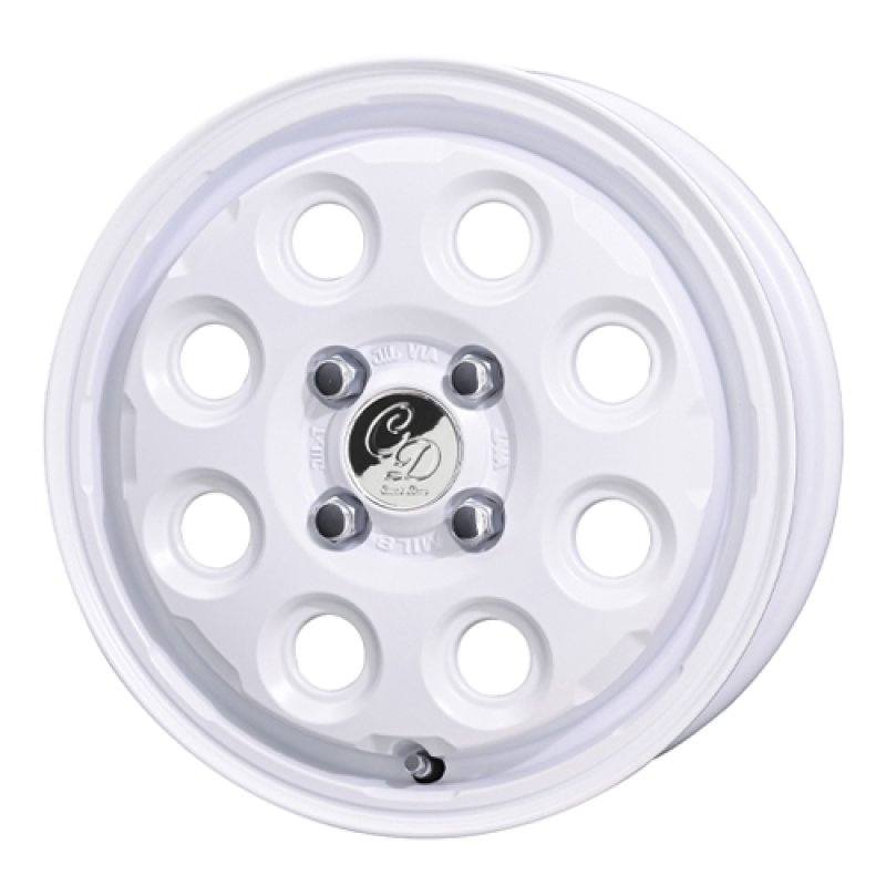 デコル ネイチャー 1445+45 4H100 ﾏｯﾄﾎﾜｲﾄ