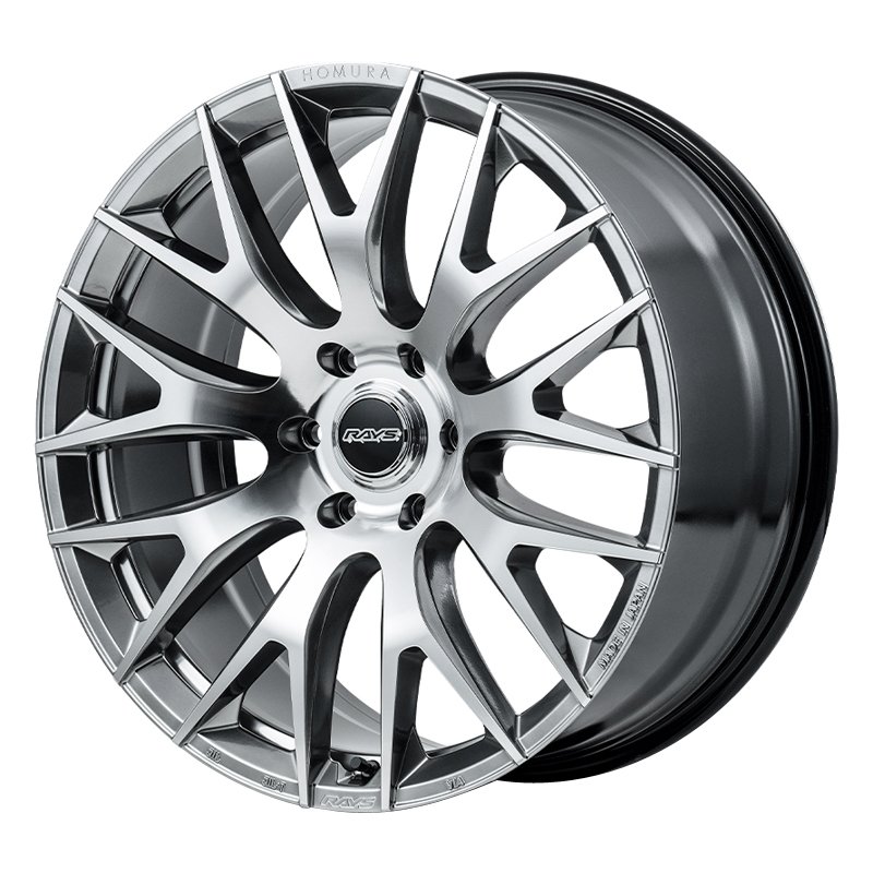 専用レイズ ホムラ 2x9R 22インチ インセット45 ホムラ2X9R 22100+45 6H139 DMC/ｻｲﾄﾞｸﾞﾚｲｽｼﾙﾊﾞｰ | オートバックス公式