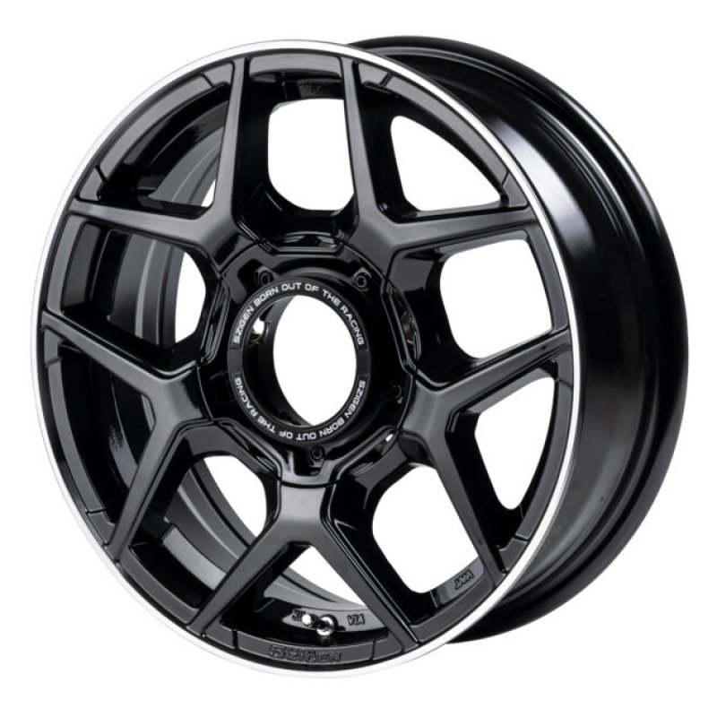 5ZIGEN TF500 XC-M 1670+35 5H114 ﾌﾞﾗｯｸﾘﾑﾎﾟﾘｯｼｭ