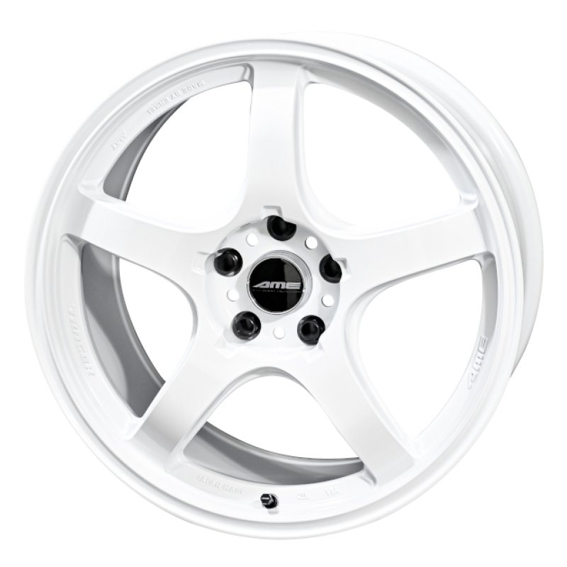 AME トレーサー GT-V 1785+45 5H100 ﾚｰｼﾝｸﾞﾎﾜｲﾄ
