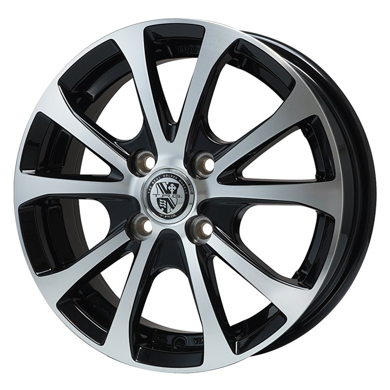 ビッグウエイ TRG-BAHN XP2 1450+35 4H100 ブラックポリッシュ