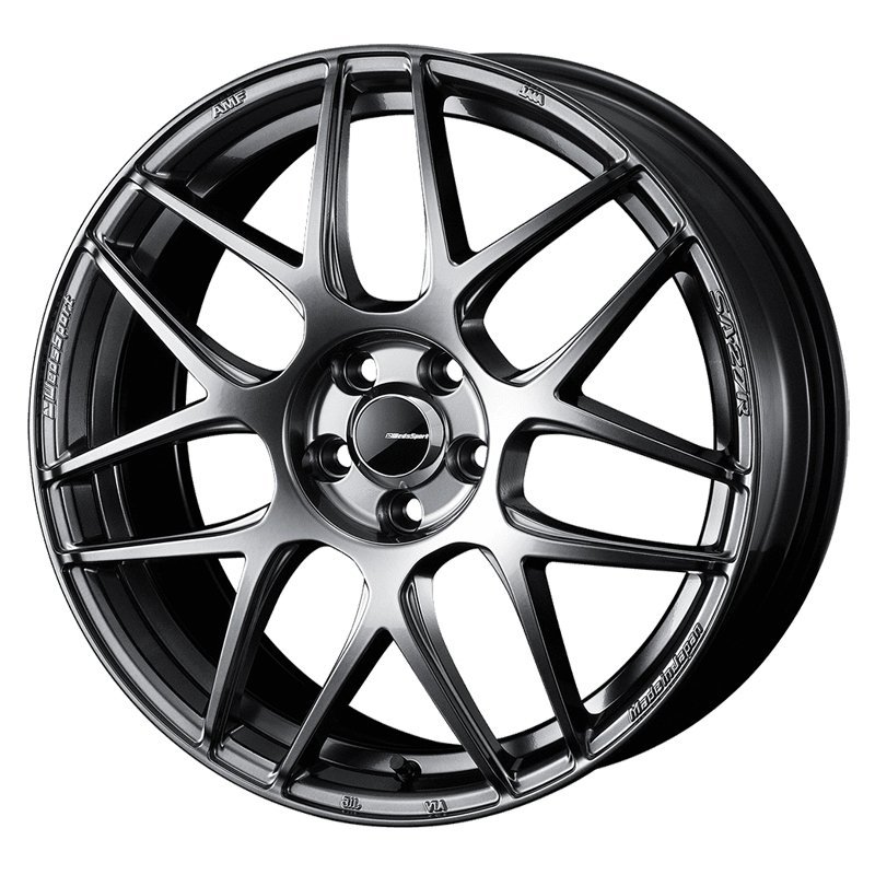 ウェッズスポーツ SA27R 2095+38 5H114 ﾌﾟﾗﾁﾅｼﾙﾊﾞｰﾌﾞﾗｯｸ