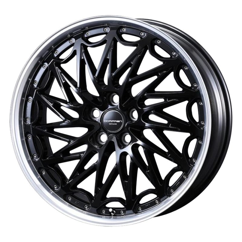 ドルフレン TLM-02 2185+42 5H114 ｸﾞﾛｽﾌﾞﾗｯｸﾘﾑﾎﾟﾘｯｼｭ