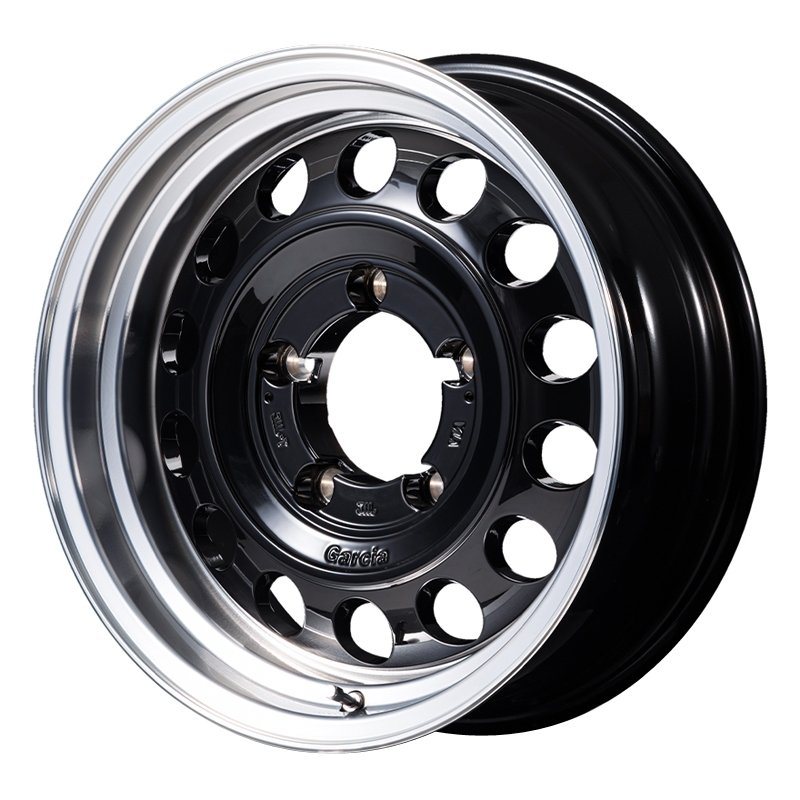 マルカ MIDホイールズ ガルシアシスコ Type2 1450+48 5H114 BK/RP