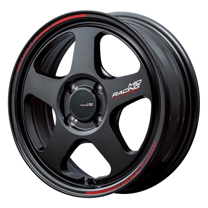 マルカ MIDレーシング TR50 1570+35 4H100 ターマックブラック(SSW)