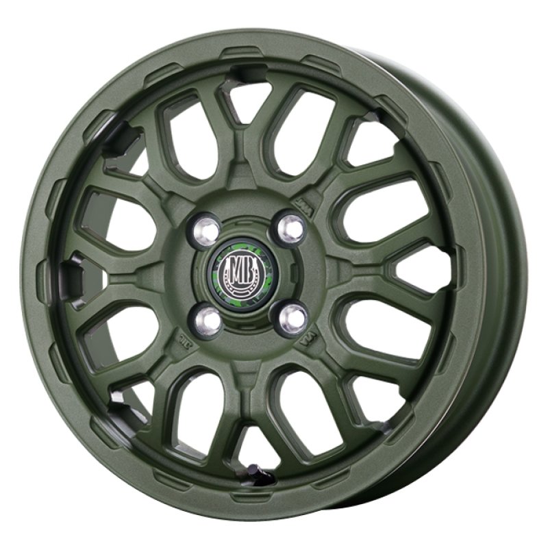 マッドバーン XR-800M ME 1445+45 4H100 チッピンググリーン