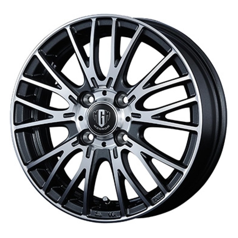 エムジーグロウ VM25R 1450+39 4H100 ディープメタルポリッシュ