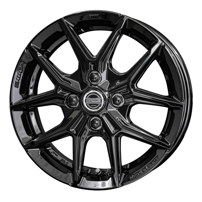 スマック IG-TEC 1445+45 4H100 ｸﾞﾛｽﾌﾞﾗｯｸ