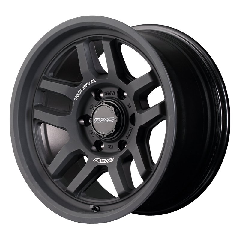 レイズ デイトナ D325 1780+0 5H127/71.6 マットBK