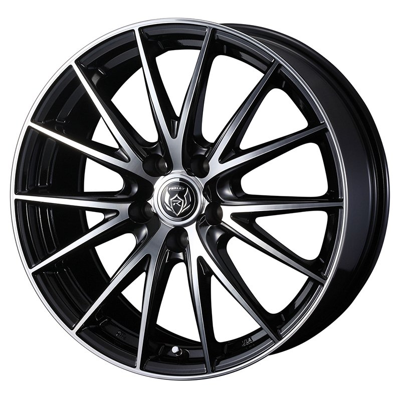 ウェッズ ライツレー VS 1970+40 5H114 M14R ブラックメタリックPO